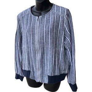 🌸4/30🌸 Like New Joe Fresh Lightweight Cropped Bomber Jacket